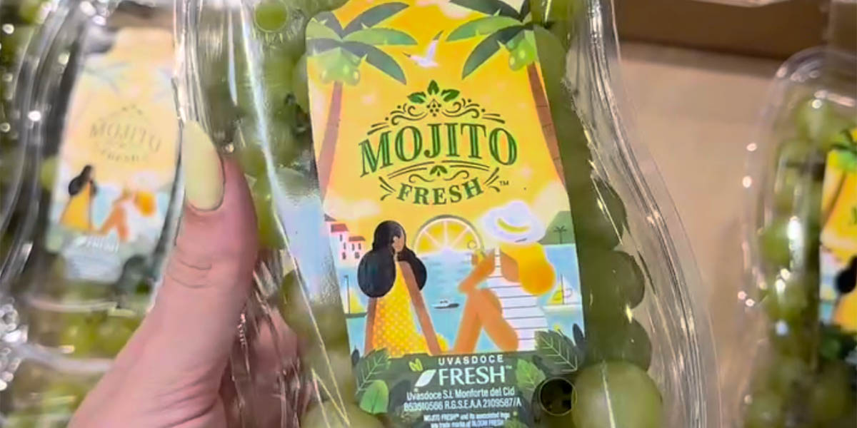 Mojito Fresh: l’uva al gusto di cocktail arriva sugli scaffali britannici